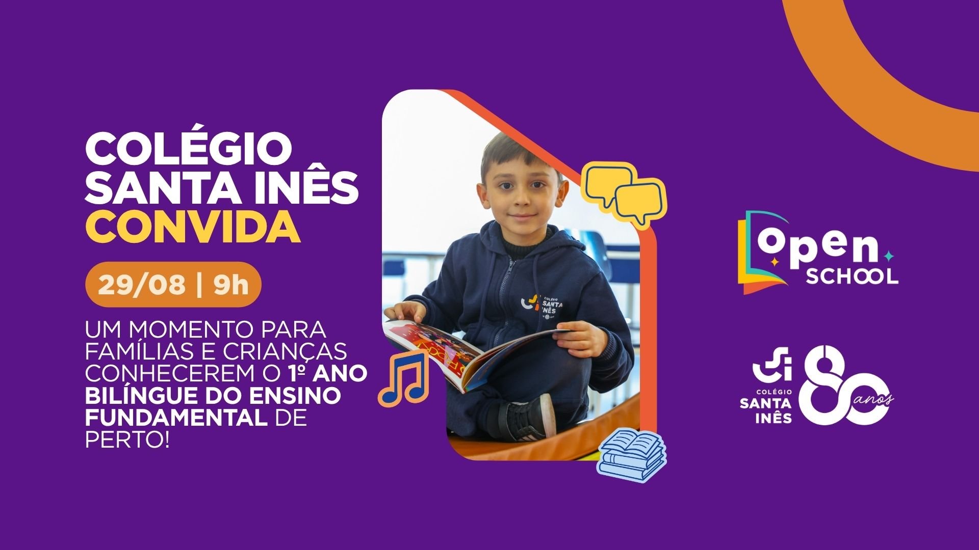 Open School para matéria